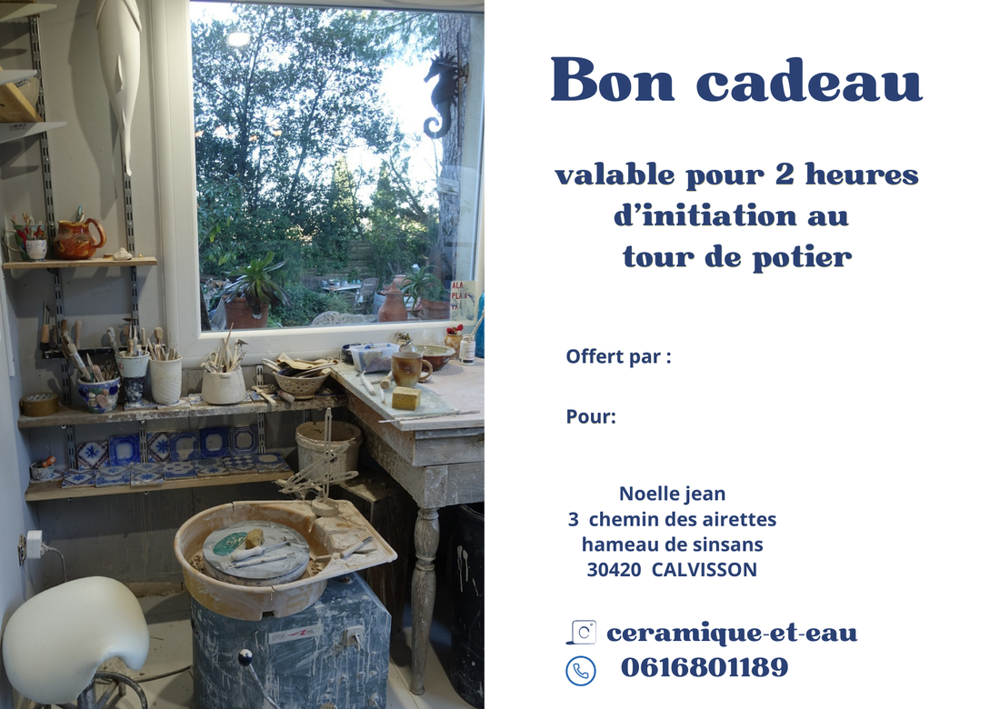 Initiation au tour de poterie